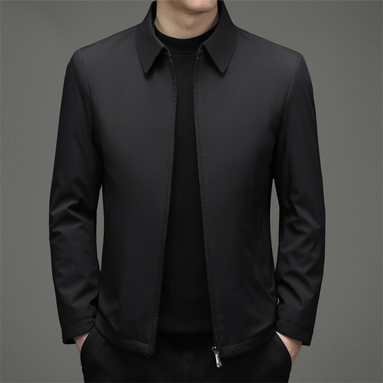 中年男新款冬季加厚棉服爸爸冬装短款棉衣外套 ZL39982-P125图片