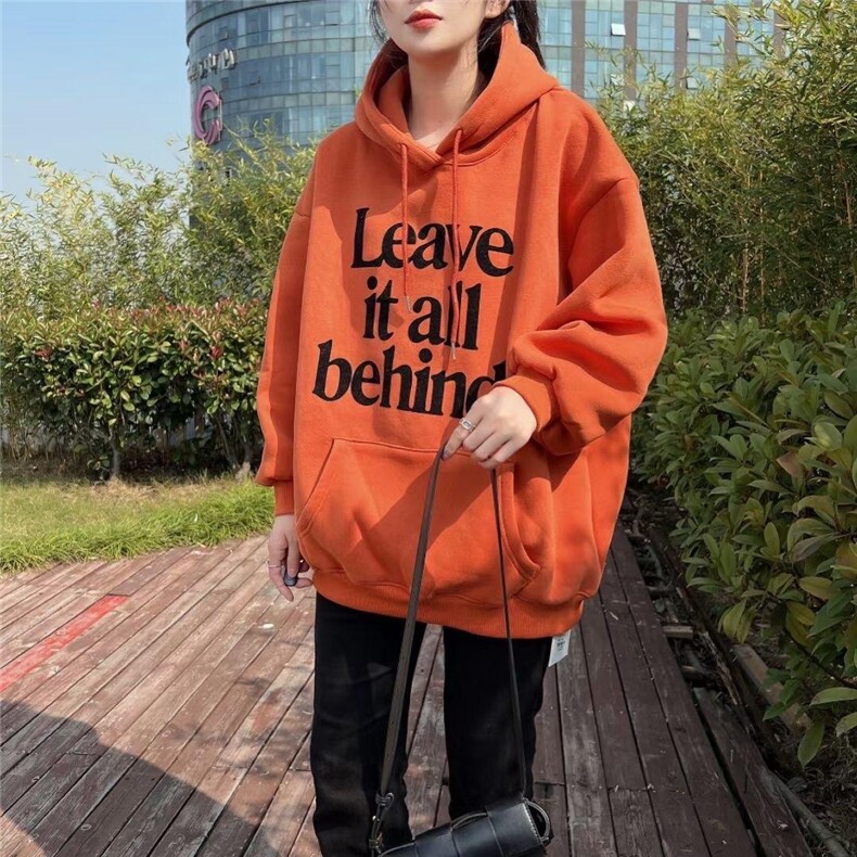 加绒卫衣，女装卫衣/绒衫，诺贝