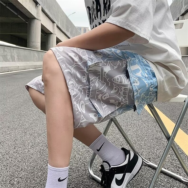 男新款青少年时尚休闲短裤SD61P34,男装休闲裤,星座1116-2