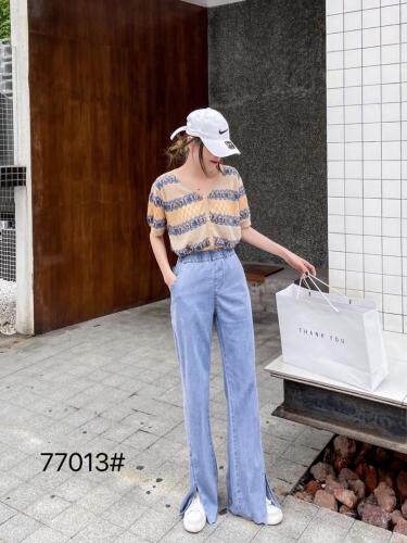 现货，天丝牛仔裤，夏季上新，女装牛仔裤，千百莲