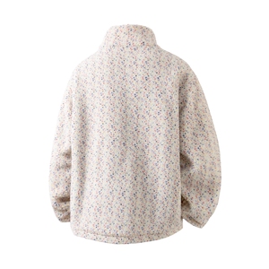 冬装新款满天星羊羔毛立领棉衣彩点毛绒保暖棉服 M8606-TP105图片