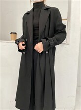 秋季新款长款风衣，女装风衣，歆座 XINZUO