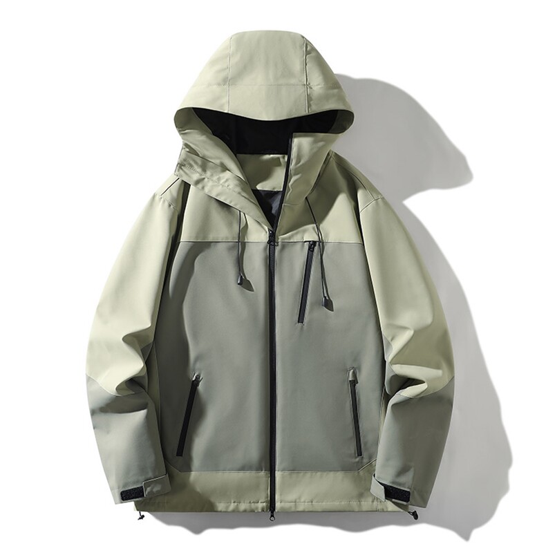 新款男女高品质户外登山服青少年学生冲锋衣夹克外套HS6607,男装夹克,星座1206（原A206）