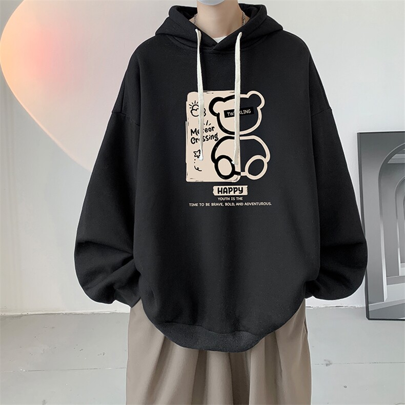 连帽卫衣男大码运动服帽衫外套WY2352-P35,男装卫衣,电商A040