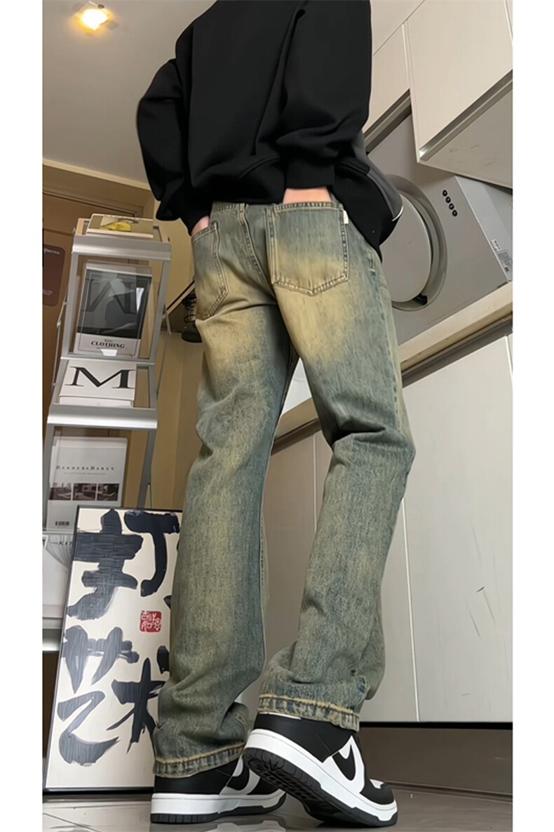 有视频现货抖音牛仔裤男GK11-P55-限价68,男装牛仔裤,星座310A-1