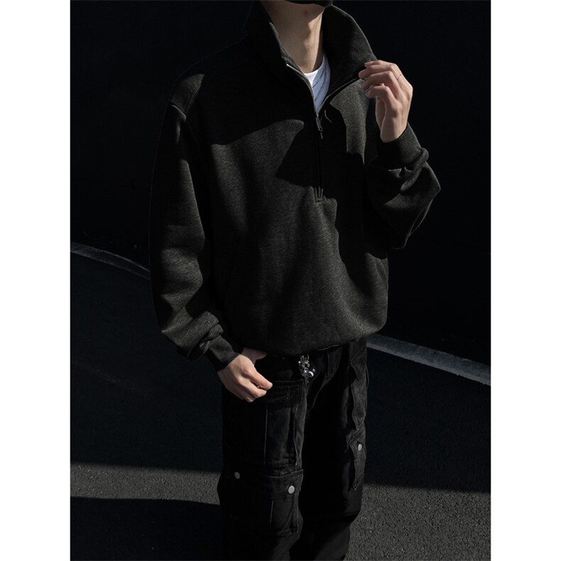立领拉链卫衣男CP106-特p50,男装卫衣,电商B371