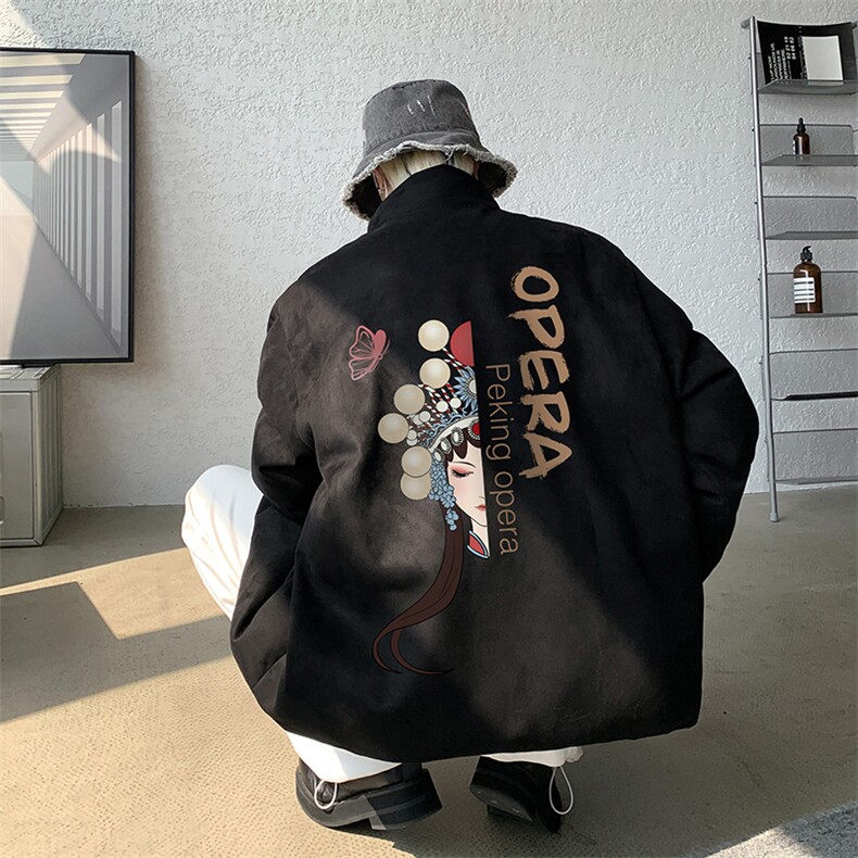 麂皮绒棉衣男大码立领棉袄子男羽绒棉服JM87161-P110,男装棉衣,电商A040