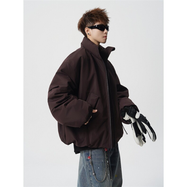 706-LK6048-P88  特P  现货  冬季男士短款加厚棉服外套保暖棉衣图片