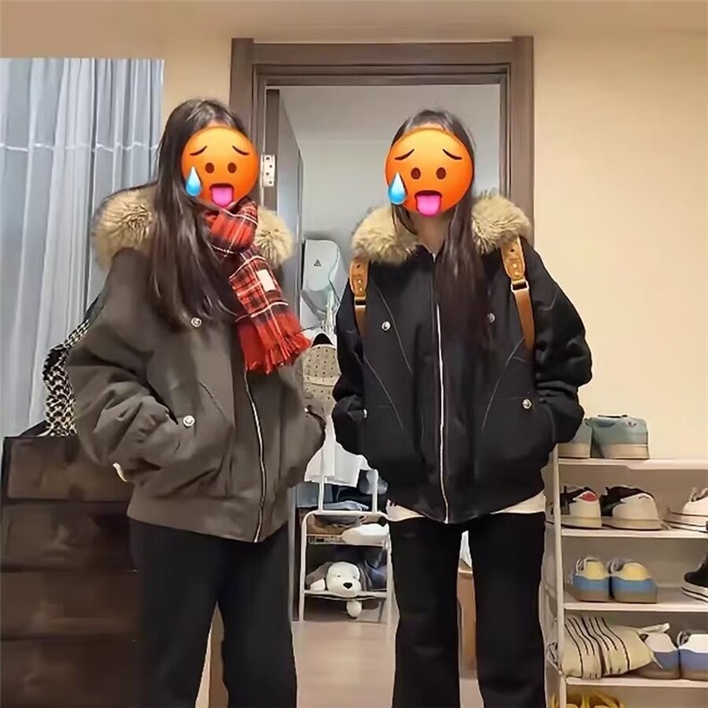 有货DHT266-批105抖音天猫高品质座山雕加厚棉服图片