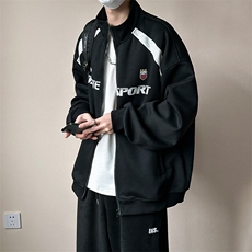 现货新款刺绣立领夹克外套男潮牌时尚休闲上衣A351-AW2518-P110，男装夹克，电商A351