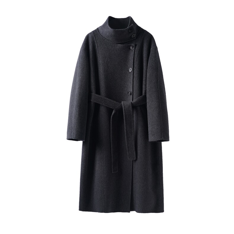 【现货】双面羊绒大衣D231P285K418,女装毛呢外套,2D008