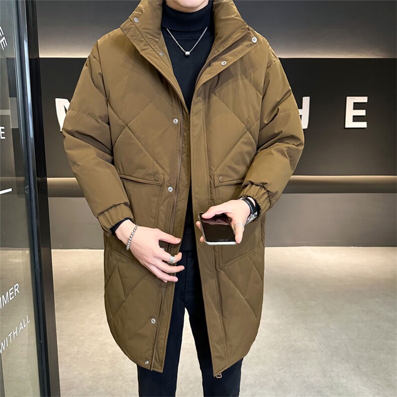 2025冬款羽绒服男纯色休闲情侣外套保暖上衣男士B317/2946/P235,男装羽绒服,电商B317