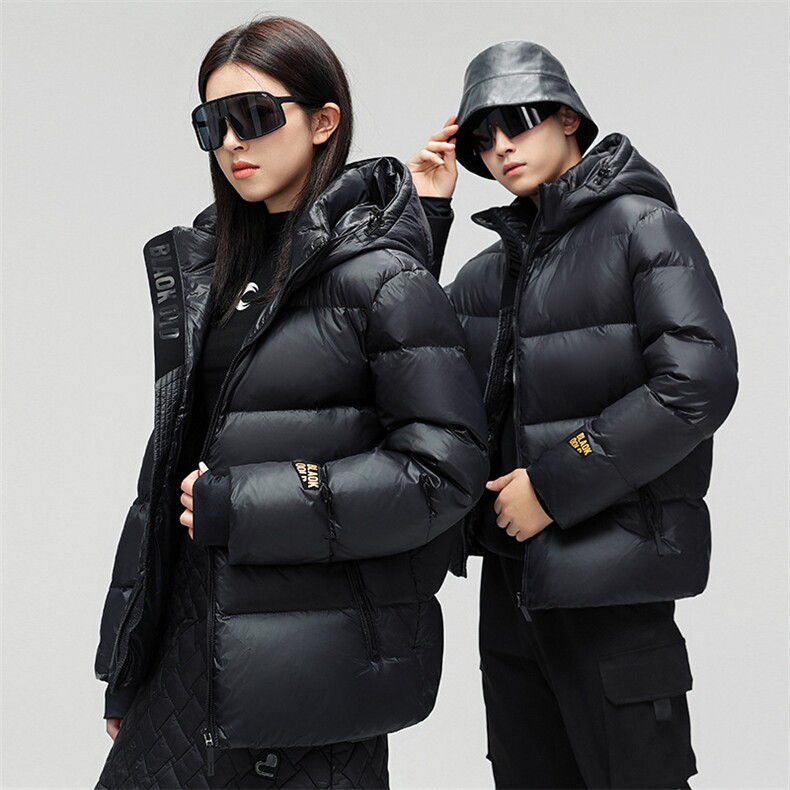 2023款羽绒服男冬款白鸭绒黑金款外套潮流男装连帽上衣YR301-P110,男装羽绒服,星座1210B