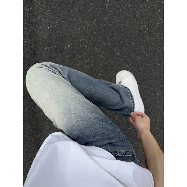 B221美式ins高街宽松直筒莱赛尔冰丝牛仔裤LK25493-特P40控78,男装牛仔裤,电商B221