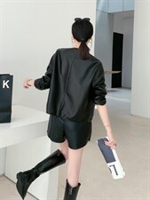 皮衣爆，女装皮衣，时代公主