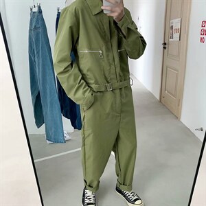 男春季休闲裤长袖连体裤K888P67图片