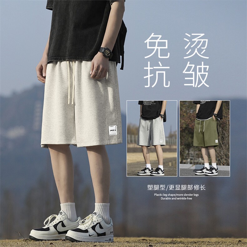 美式高街短裤夏季直筒宽松休闲百搭运动裤子XD1712特批29图片