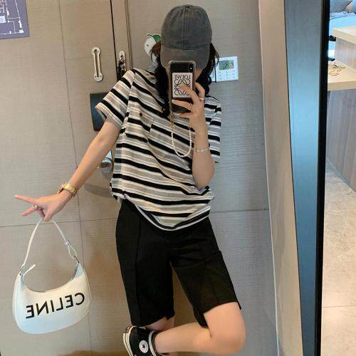 条纹t，女装，XTZ style