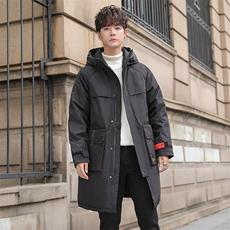 （）可二开连帽重工艺纯色工装户外情侣白鸭绒羽绒服男，男装羽绒服，星座301D-5(原星座1415）