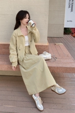 现货！现货！现货！黄色休闲运动风套装2C212-G105-P145-K198，女装套装/套裙，2C212