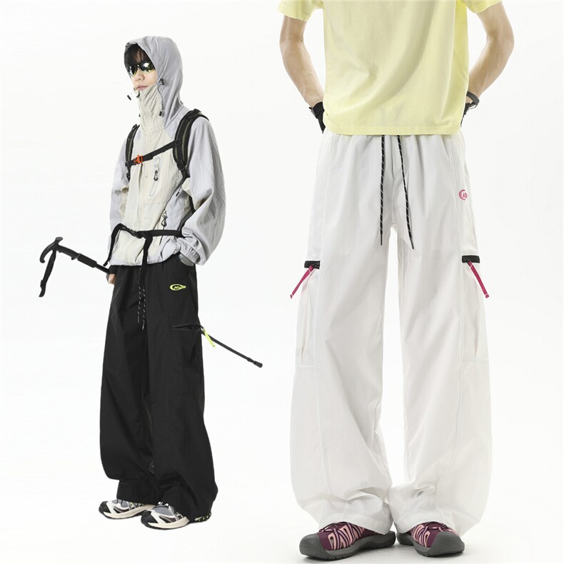 现货夏季薄款速干裤潮流透气网格冲锋裤A337-S159-P55控78,男装休闲裤,电商A337