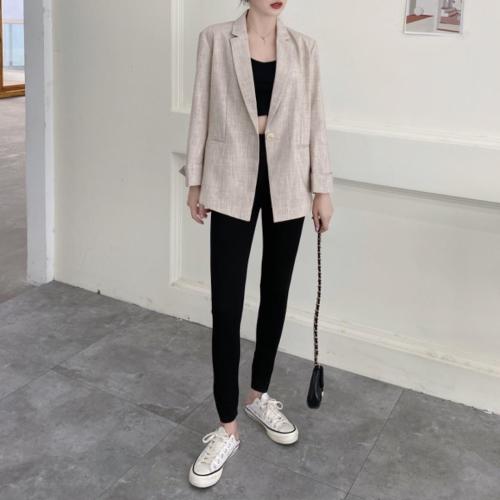 早春小西服通勤百搭时尚感UP米色系好搭配,女装,Lavia芙纳薇娅