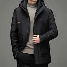 21秋冬新品简约休闲保暖连帽羽绒服中青年男装SNNYR86R9625-P275，男装羽绒服，电商B212（原钱塘6029）