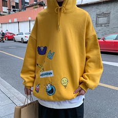 A040-WY2079-P40连帽卫衣男加肥加大码胖子棒球服外套，男装卫衣，电商A040
