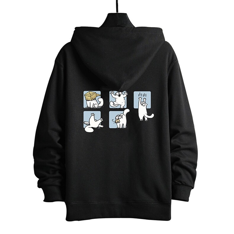 KS21097-P38连帽开衫卫衣男运动外套大码班服网格挂拍,男装卫衣,电商A040A