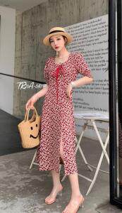 夏季新款碎花连衣裙，女装连衣裙，斯瑞威