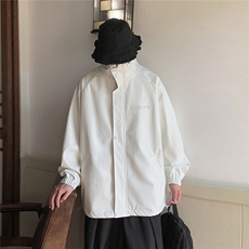 美式港风钢印夹克大码M-5XL皮衣鳄鱼纹情侣皮衣男外套JK8749P90控，男装夹克，星座227-7