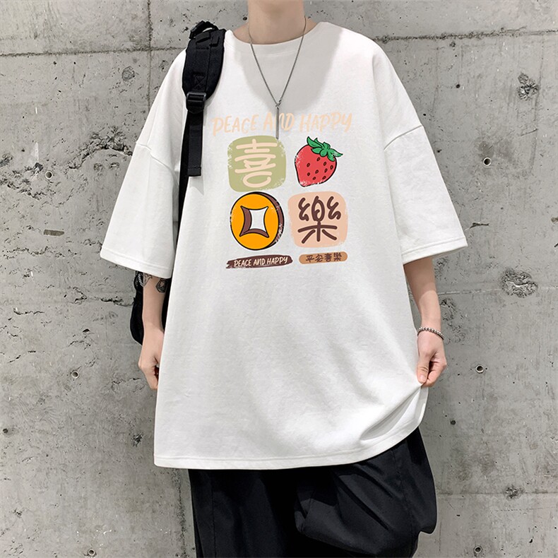 230g重磅纯棉短袖t恤男大码半袖半截袖DX17322-P20,男装T恤,电商A040