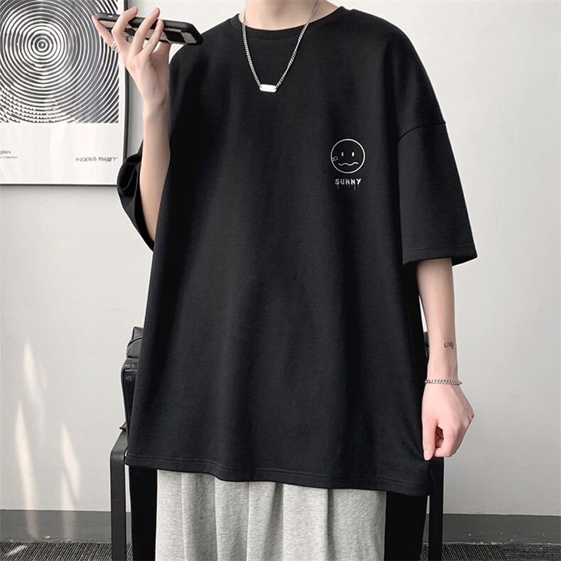 DX17072-P20纯棉短袖t恤男大码半袖打底衫宽松体恤衫大皂风,男装T恤,电商A040