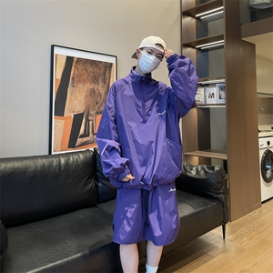 夏季轻薄透气防晒衣套装休闲户外运动一整套搭配TZ68 310B-1-P80图片