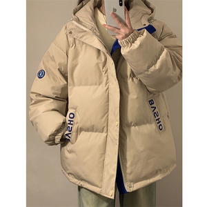 冬季宽松/连帽休闲外套潮加厚棉衣XZ102B-1M2305-P125,成熟怎么搭配衣服好看图片