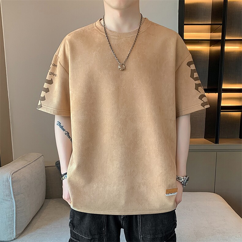 新款短袖男店主风夏季t恤休闲百搭印花圆领T恤男上衣TC3136-P35,男装T恤,星座717