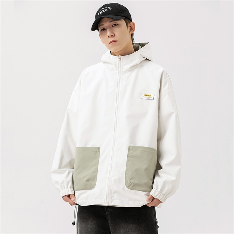 ！815A-MJ79022-70特2025秋季两面穿上衣外套宽松休闲夹克男,男装夹克,星座815A
