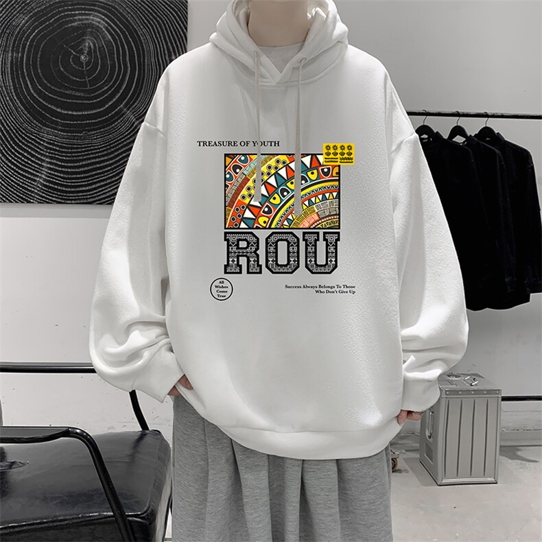 8XL连帽卫衣男大码胖子帽衫大号运动服WY2370-P35,男装卫衣,电商A040