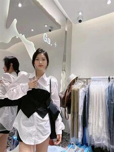时尚韩版修身衬衣图片