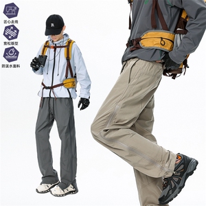 美式机能冲锋裤男款春秋工装裤子户外运动登山裤AK020-P50图片