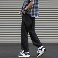 夏季新款潮牌百搭宽松工装裤日系复古休闲长裤男现货K8081-P38，男装工装外套，星座512-3