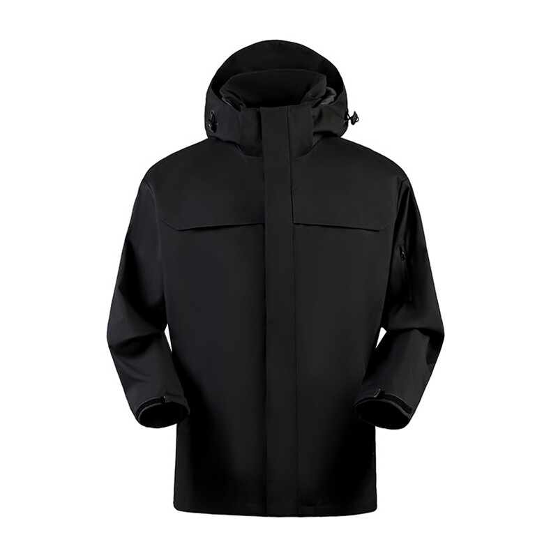 新款男女高品质户外登山服青少年学生冲锋衣夹克外套HS6606,男装夹克,星座1206（原A206）