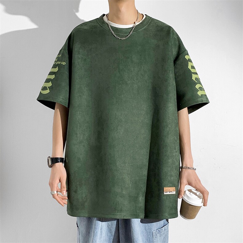 新款短袖男日系白墙夏季t恤休闲百搭印花圆领T恤男上衣TC3136-P35,男装T恤,星座717