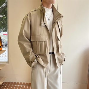 秋季青春流行男夹克文艺潮外套 MF02 P65图片