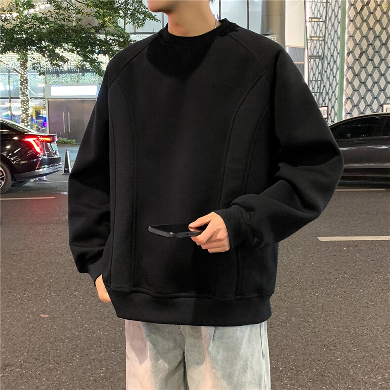 卫衣男春季韩版潮流港风宽松休闲潮牌上衣WY05511-P50图片