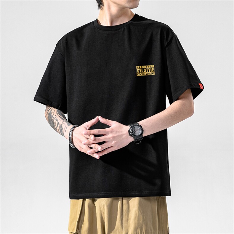 2021夏季新无影墙日系大码男已注册卡通印花短袖T恤T1074-P25,男装T恤,电商A001