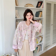 档口现货2026春秋新款女装新中式闲风衣短外套507-p160-k238，女装短外套，2C266