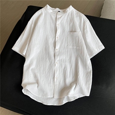 衬衫，抖音得物现货，可送样，A061-AC01315-特P30-平铺图，男装衬衫，电商A061
