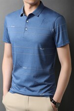 D88165钱塘2020-2夏季男士休闲短袖翻领T恤P53，男装T恤，钱塘207-2