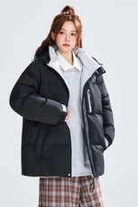 现货冬季连帽棉服得物二开跑量款棉衣男女同款C323-1-MY8853-P85，男装棉衣，电商C323-1